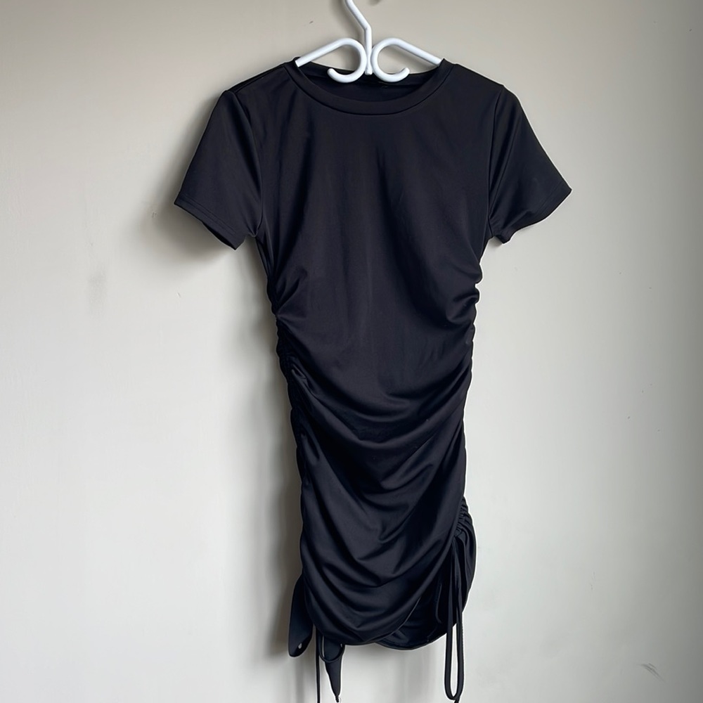 Shein ruched dress